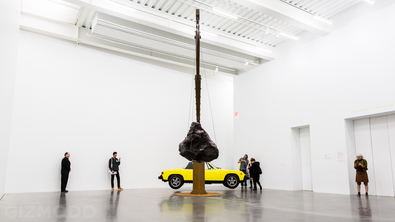 Illustration for article titled How a Porsche, a Meteorite, and $4 Million in Gold Ended Up In a Museum